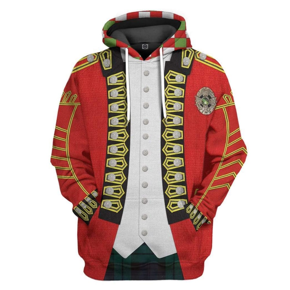 42Nd Regiment Of Foot British Army Costume Hoodie Apparel