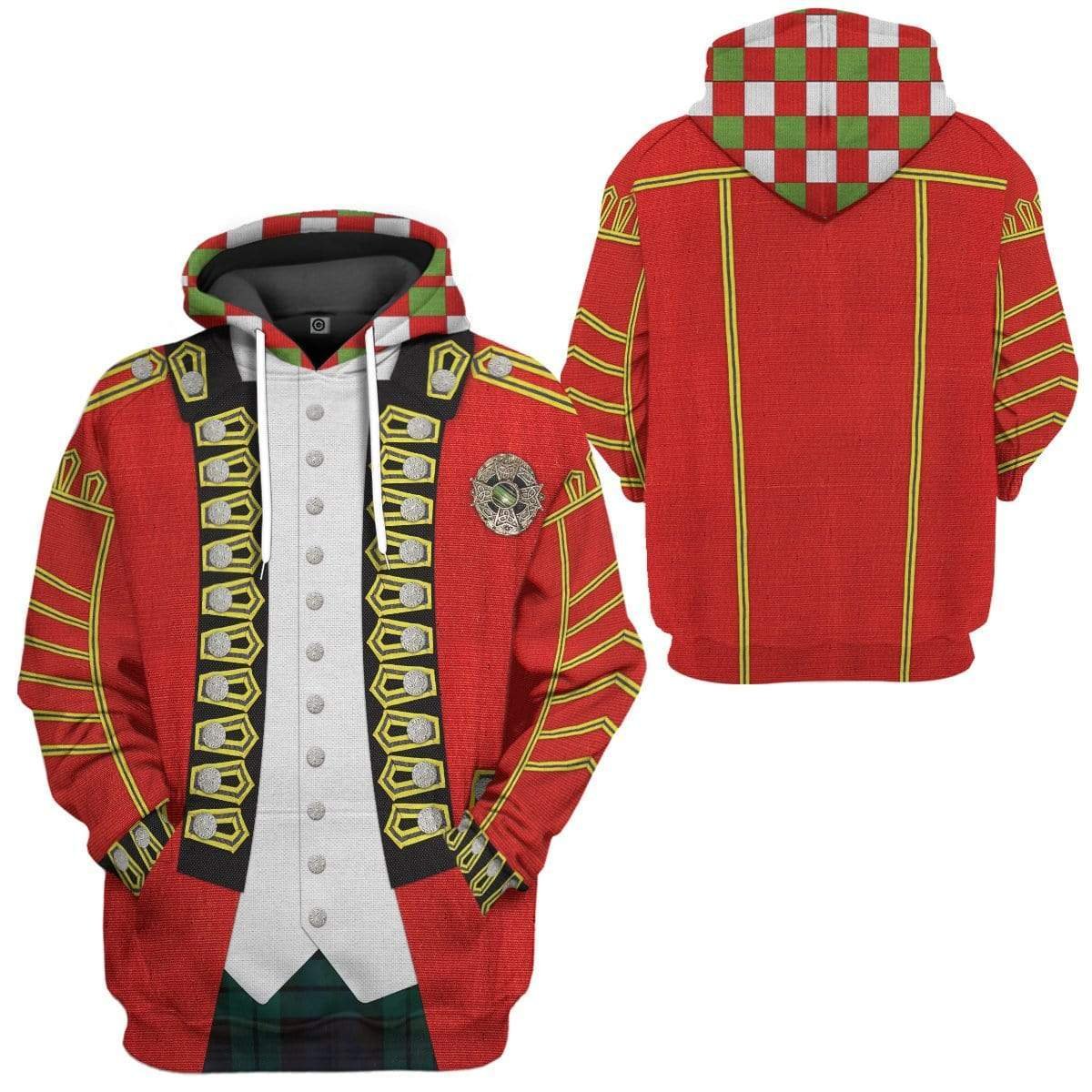 42Nd Regiment Of Foot British Army Costume Hoodie Apparel