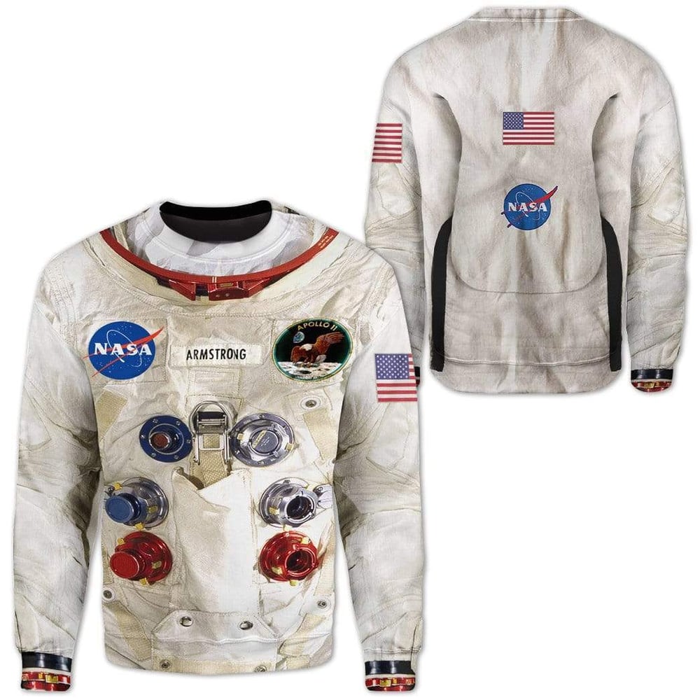 [50Th Anniversary] Armstrong Spacesuit T-Shirt Hoodie Apparel