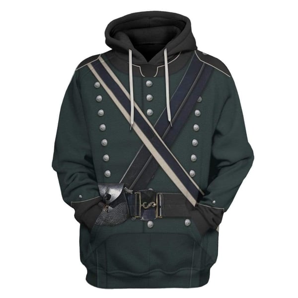 95th Rifles Uniform British Army Custom Hoodie Apparel