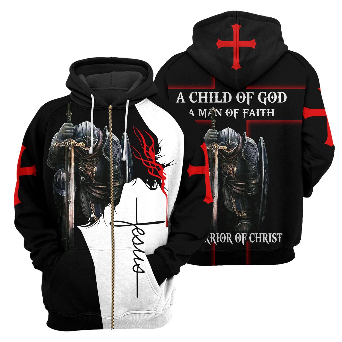 A Child Of God Unique All Over Print T-Shirt Hoodie Gift Ideas