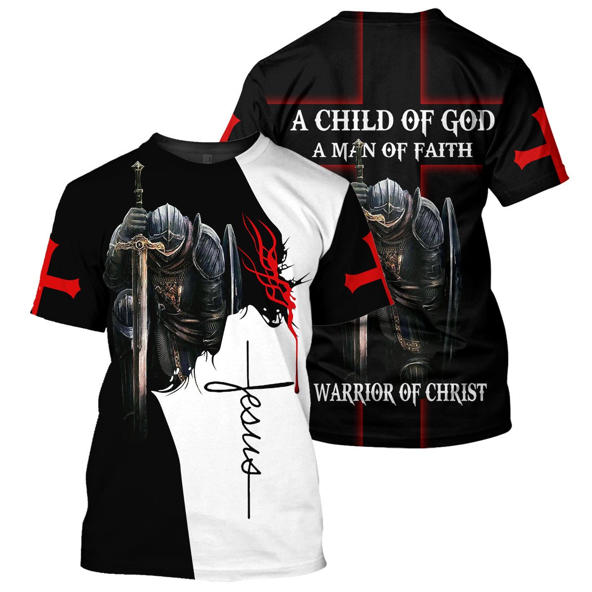 A Child Of God Unique All Over Print T-Shirt Hoodie Gift Ideas