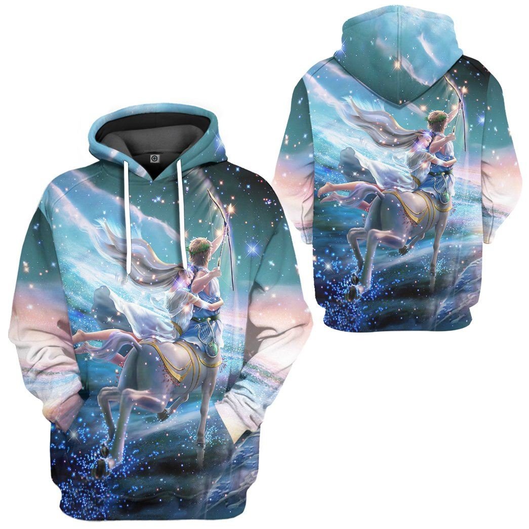 A Sagittaurus Will Give You The World If You Want It All Over Print T-Shirt Hoodie Apparel