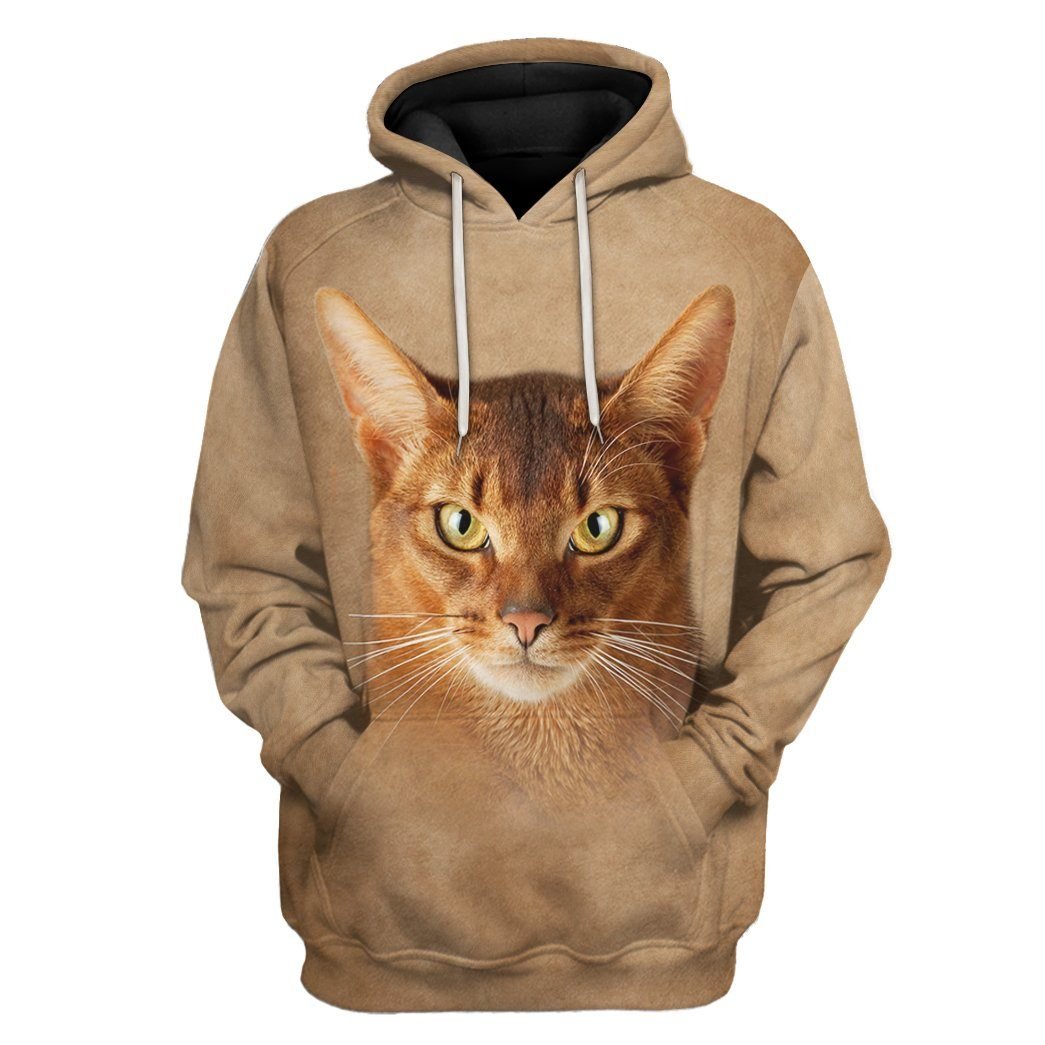 Abyssinian Cat Tshirt Hoodie Apparel