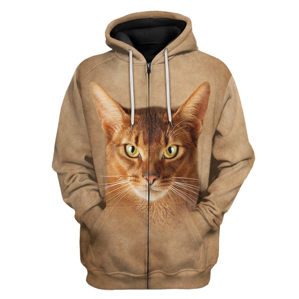 Abyssinian Cat Tshirt Hoodie Apparel