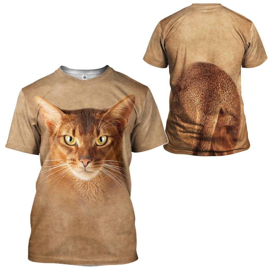 Abyssinian Cat Tshirt Hoodie Apparel