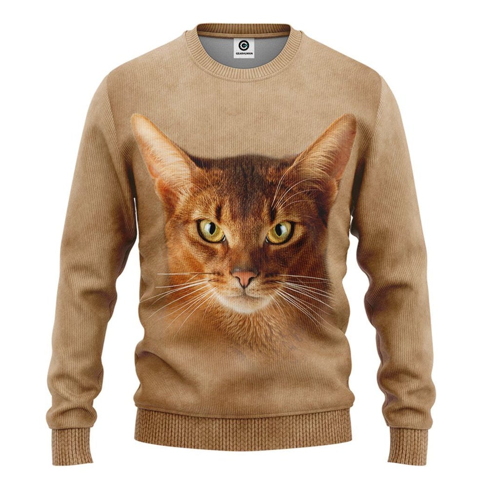 Abyssinian Cat Tshirt Hoodie Apparel