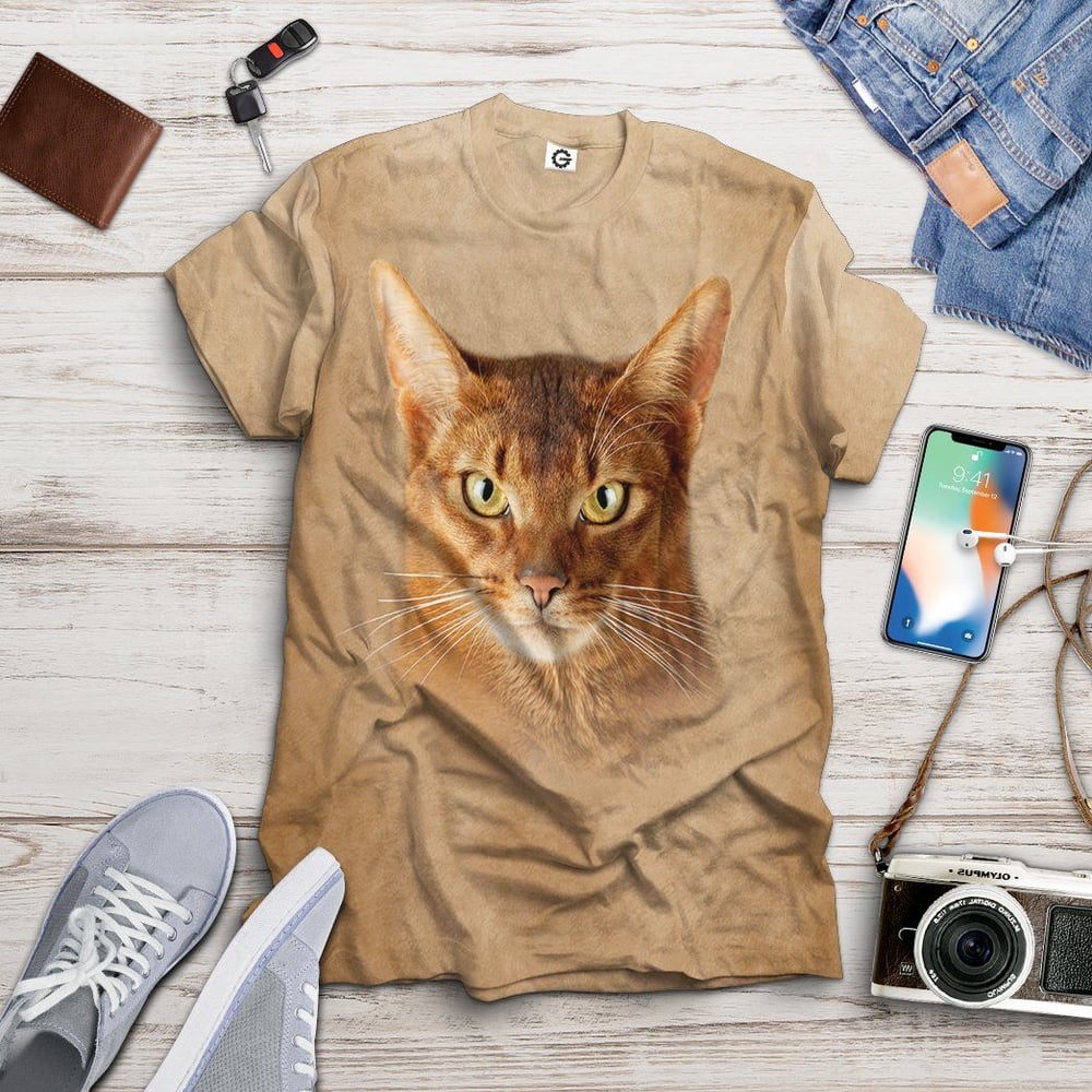 Abyssinian Cat Tshirt Hoodie Apparel