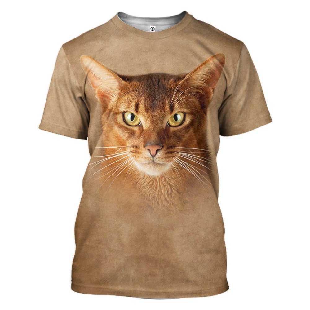 Abyssinian Cat Tshirt Hoodie Apparel