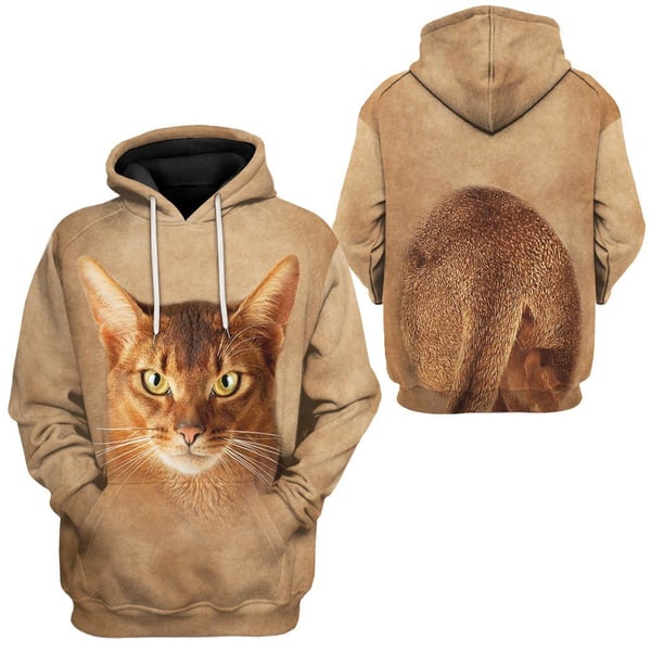 Abyssinian Cat Tshirt Hoodie Apparel