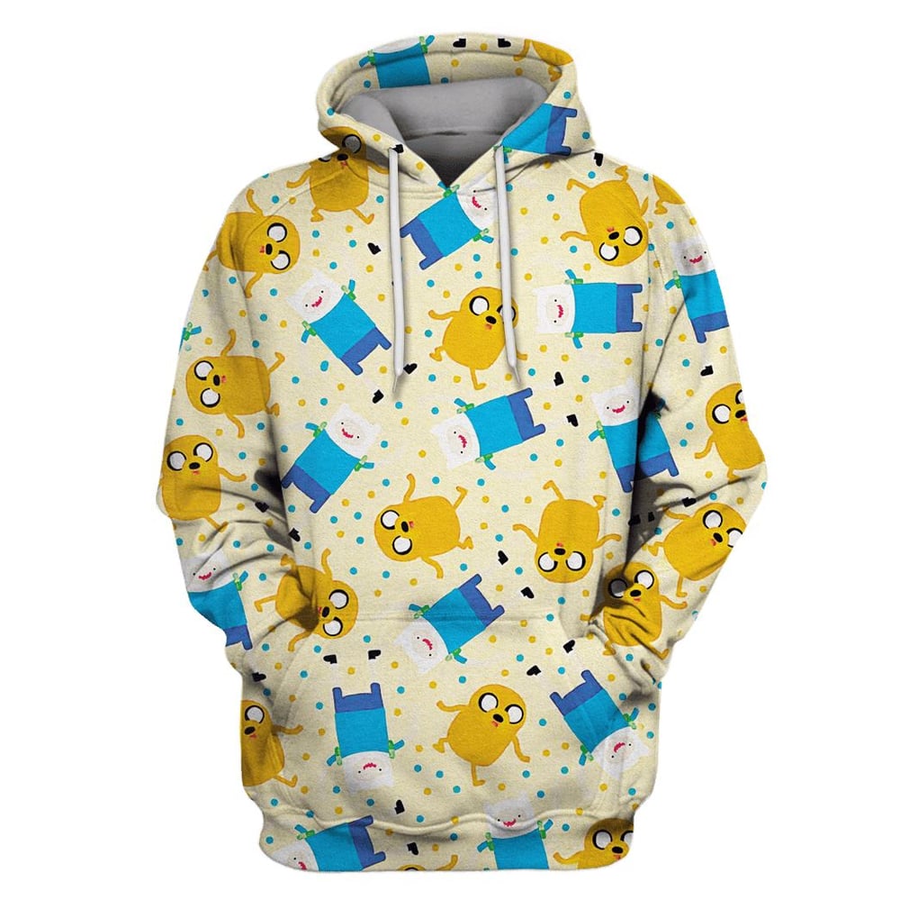 Adventure Time Finn And Jake Custom T-Shirt Hoodie Apparel