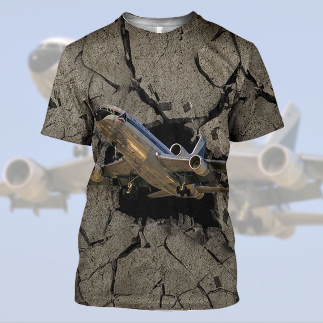 Aircraft Going Through Tshirt Hoodie Apparel