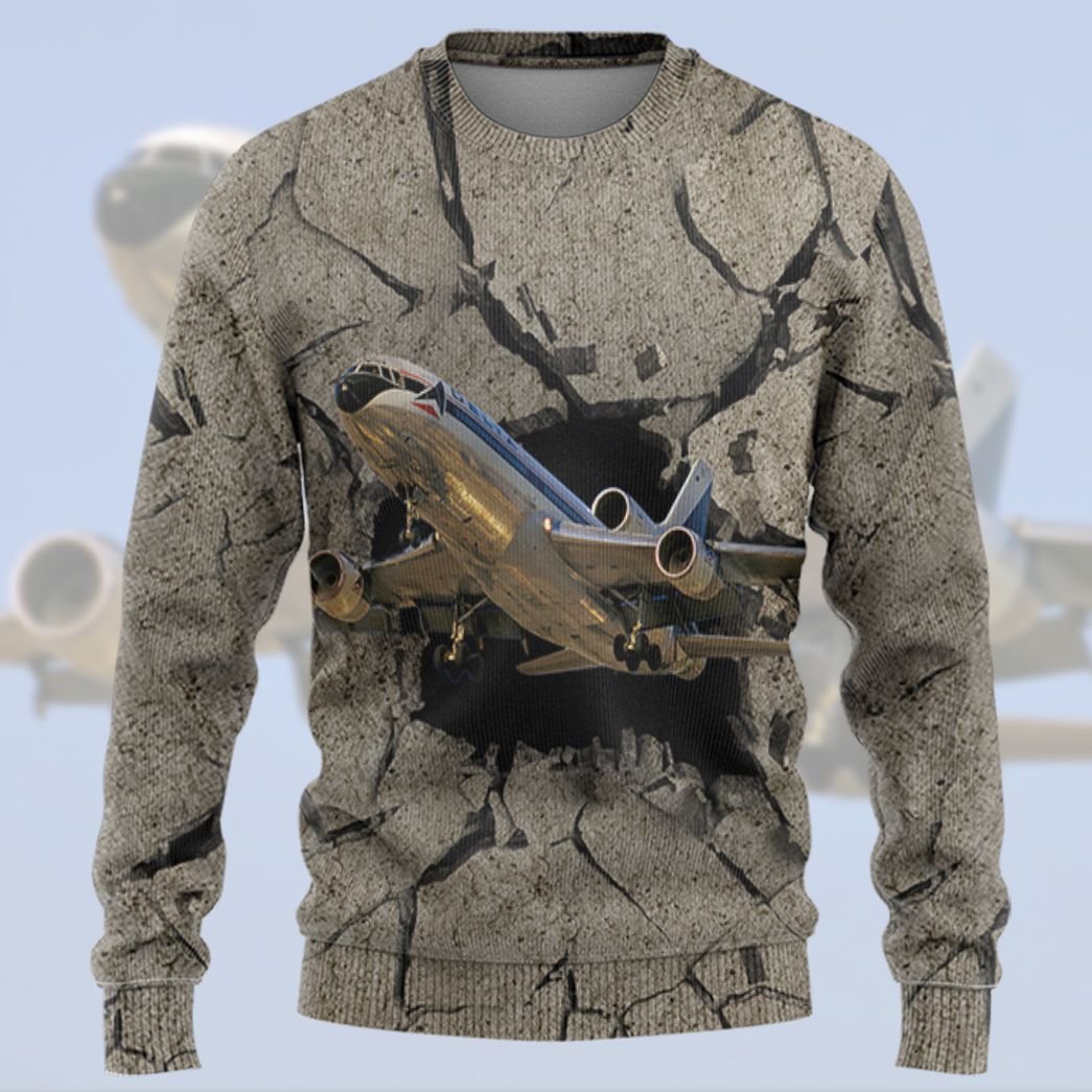 Aircraft Going Through Tshirt Hoodie Apparel