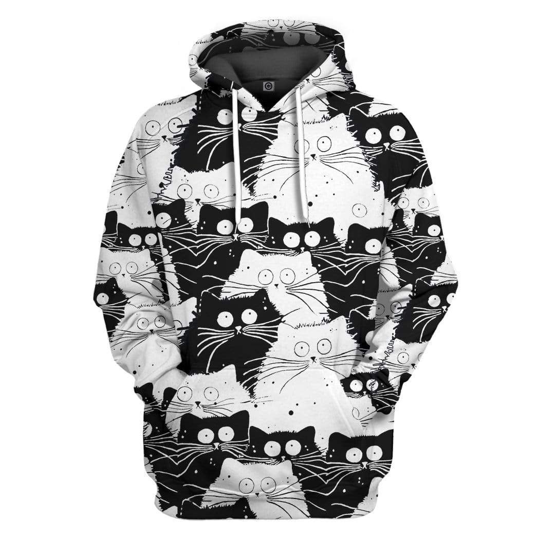 Angry Cat Custom Hoodie Apparel