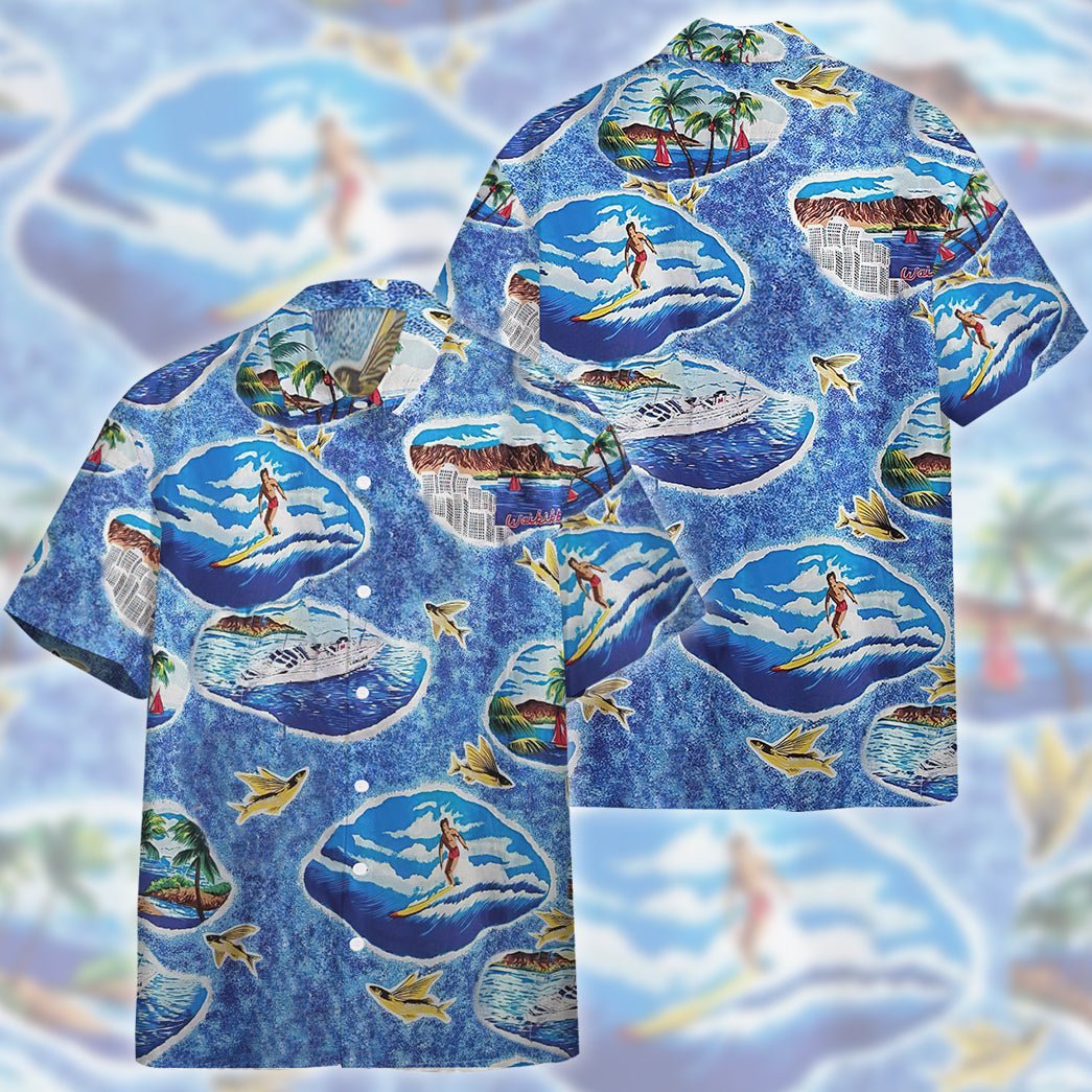 Honolulu Goose In Top Gun Custom Hawaiian Shirt