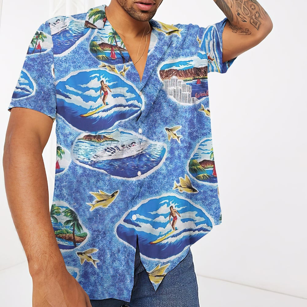 Honolulu Goose In Top Gun Custom Hawaiian Shirt