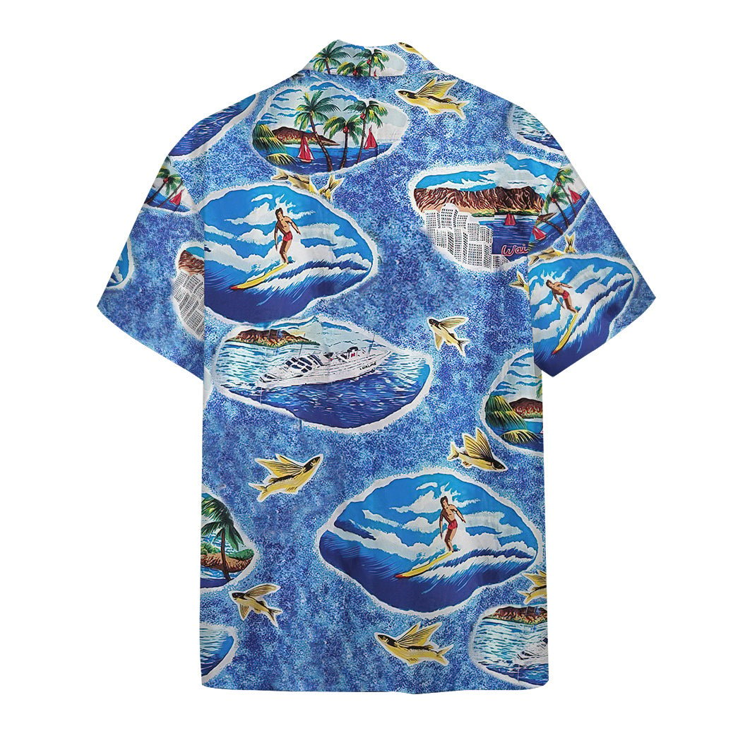 Honolulu Goose In Top Gun Custom Hawaiian Shirt