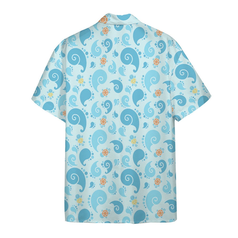 Squirtle Pokémon X Hawaii Custom Hawaiian Shirt