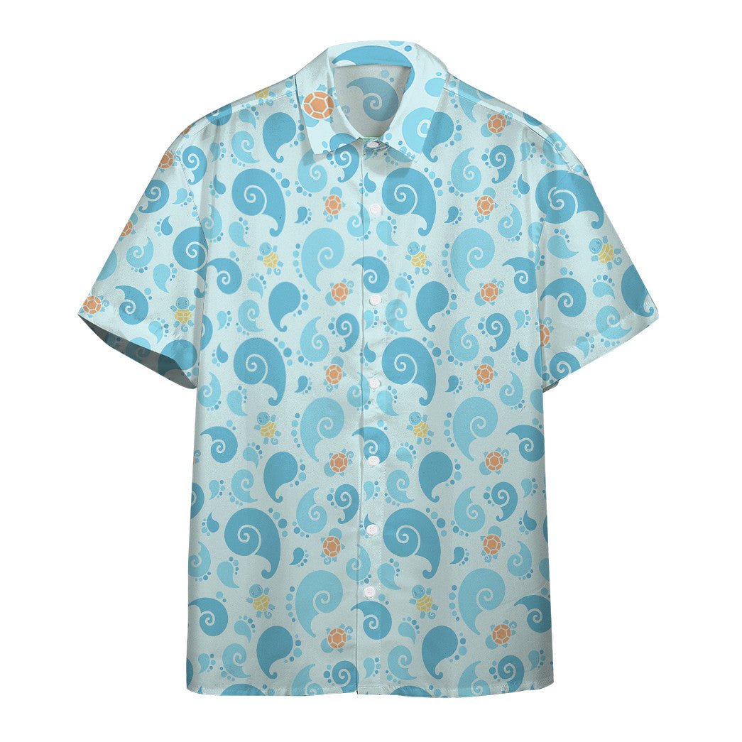 Squirtle Pokémon X Hawaii Custom Hawaiian Shirt