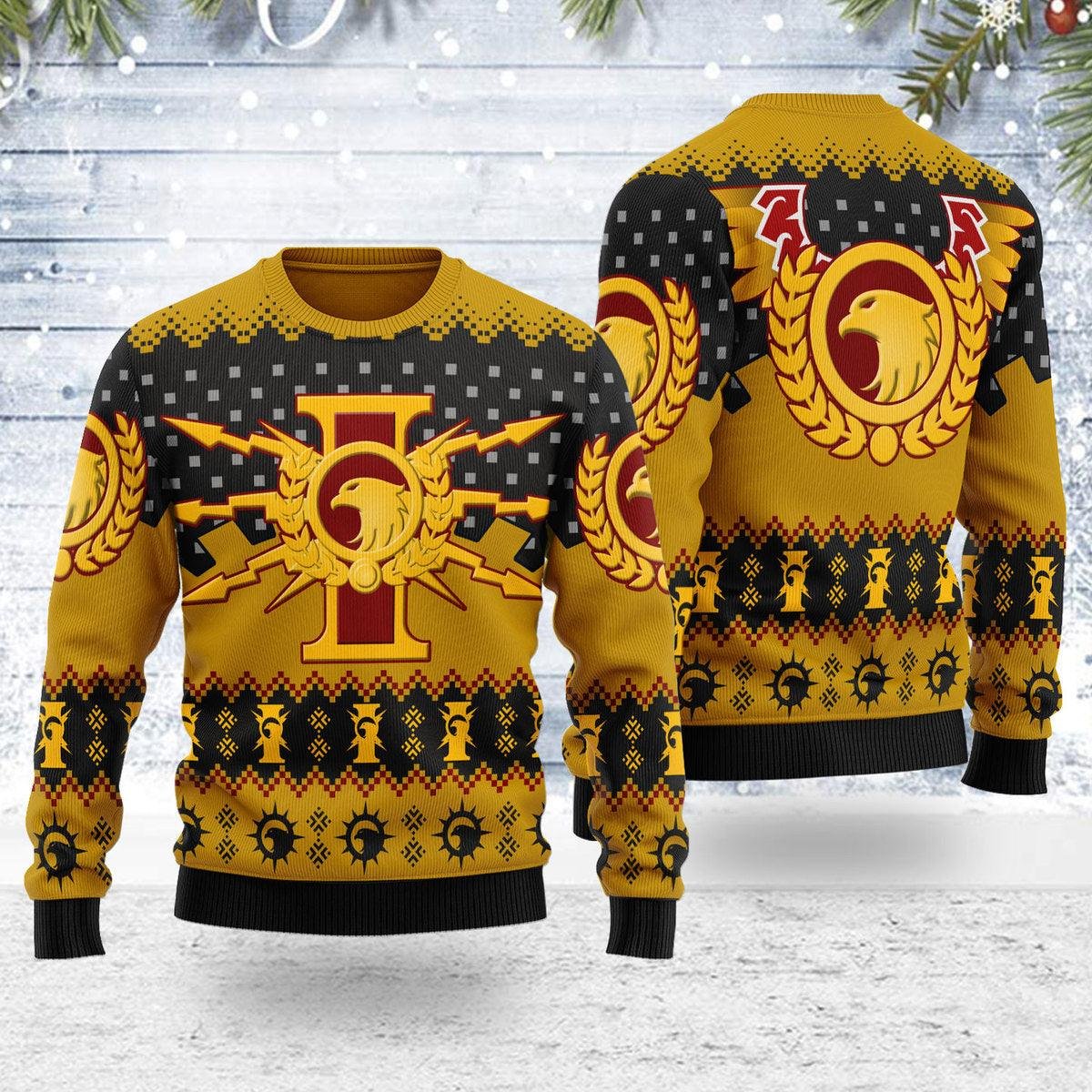 Adeptus Custodes Iconic Ugly Christmas Sweater