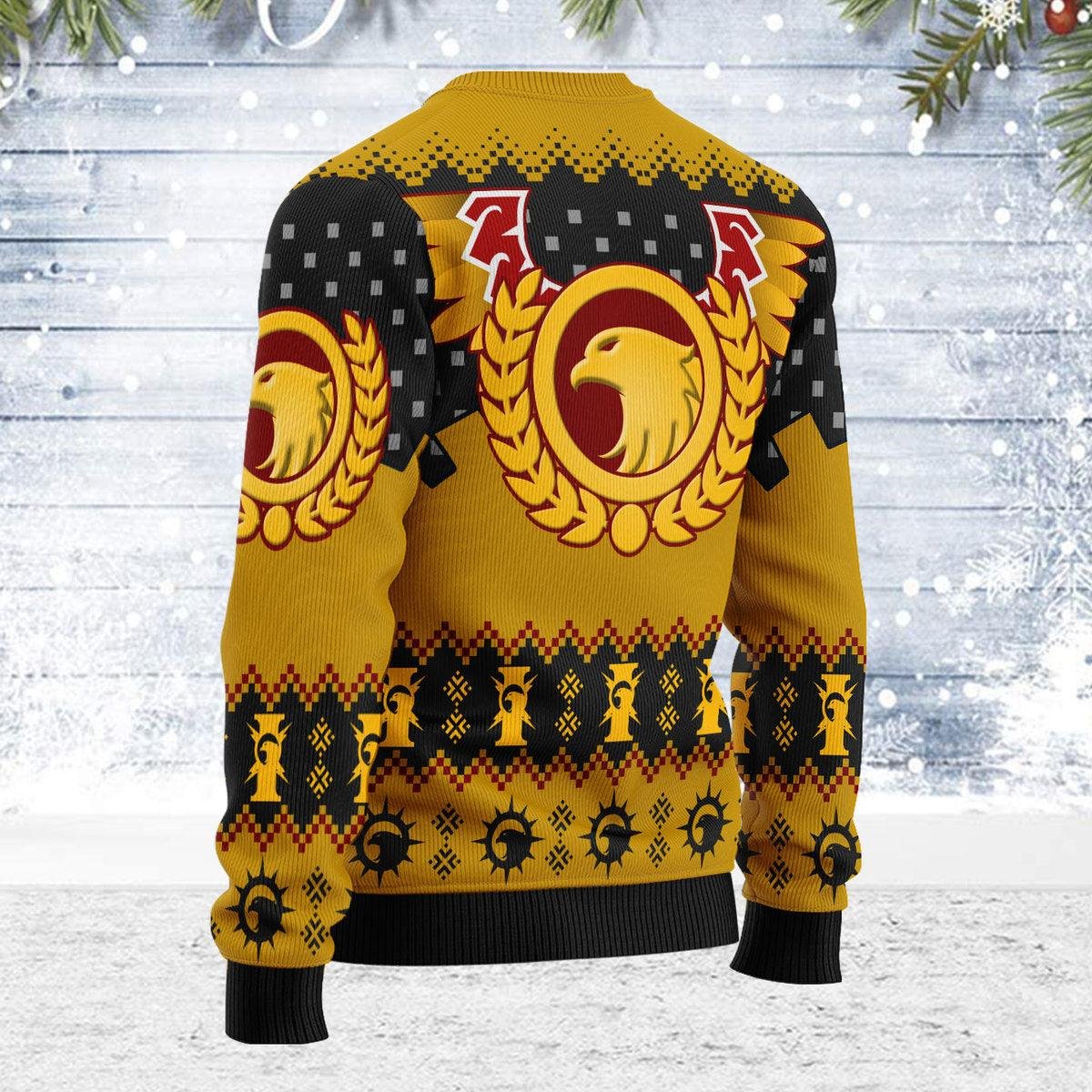 Adeptus Custodes Iconic Ugly Christmas Sweater