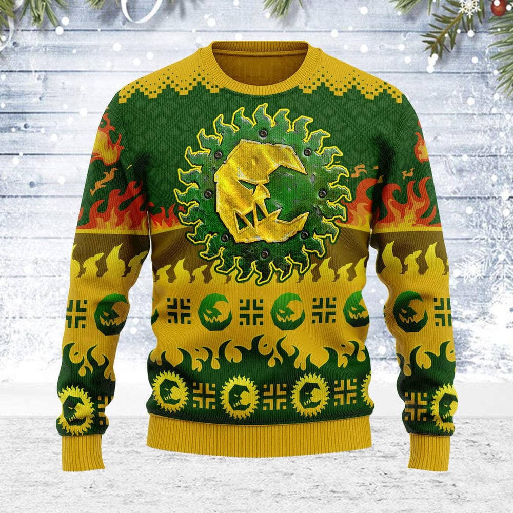 Bad Moon Orks Iconic Ugly Christmas Sweater