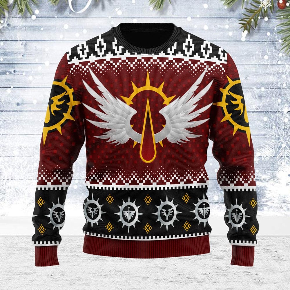 Blood Angels Iconic Ugly Christmas Sweater