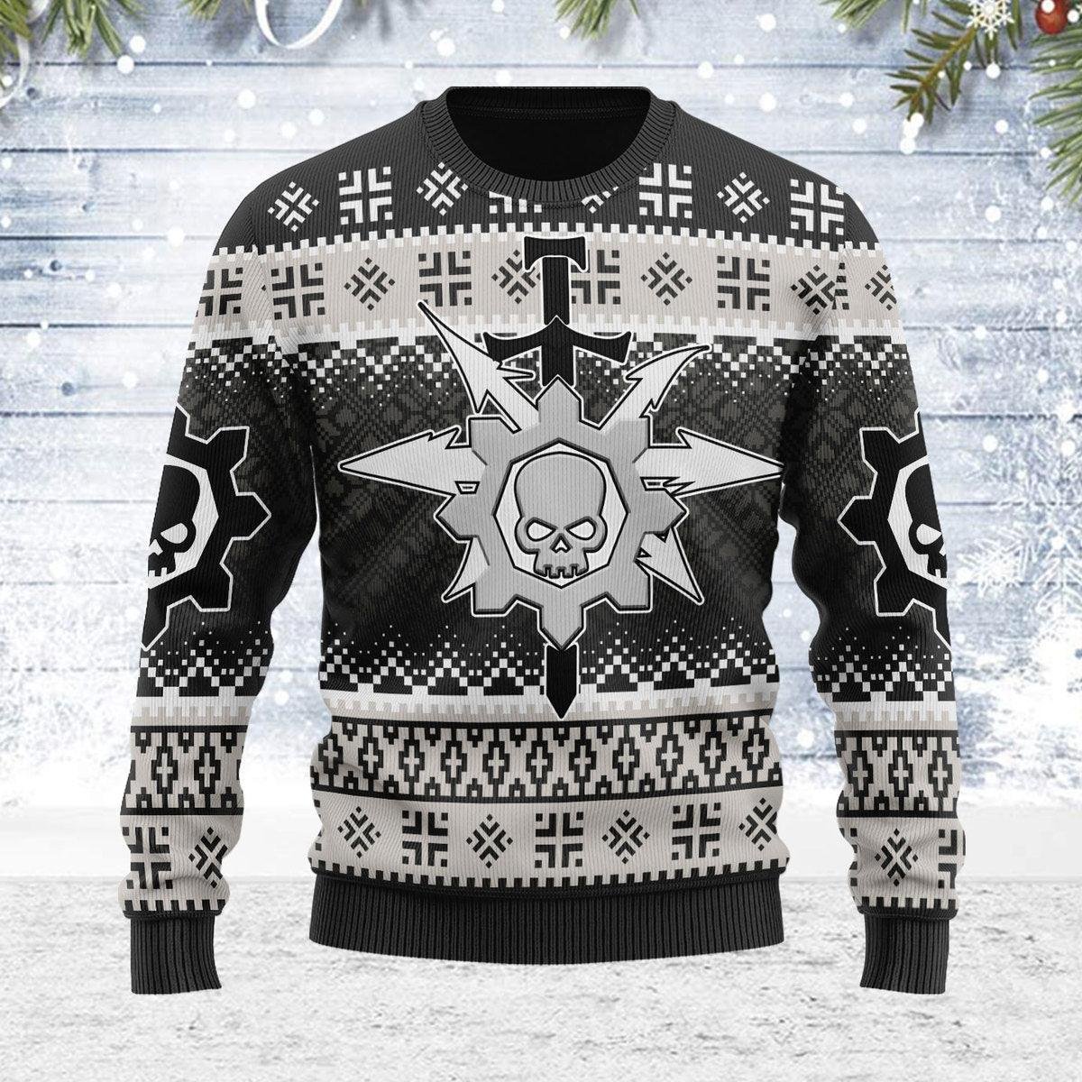 Chaos Knights House Vextrix Iconic Ugly Christmas Sweater