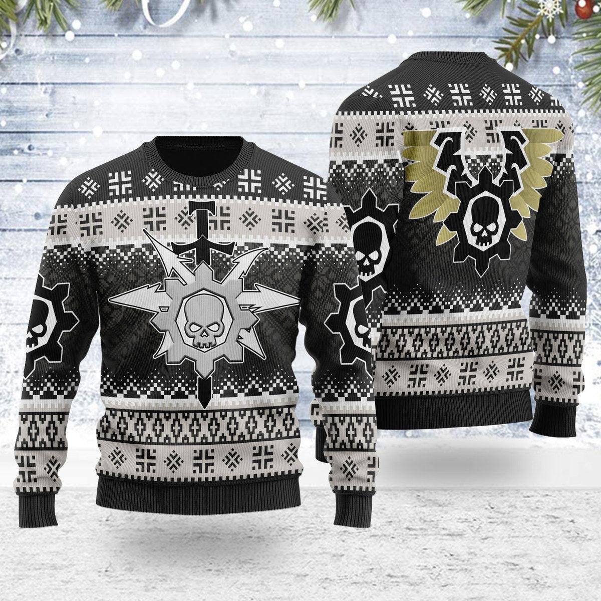 Chaos Knights House Vextrix Iconic Ugly Christmas Sweater