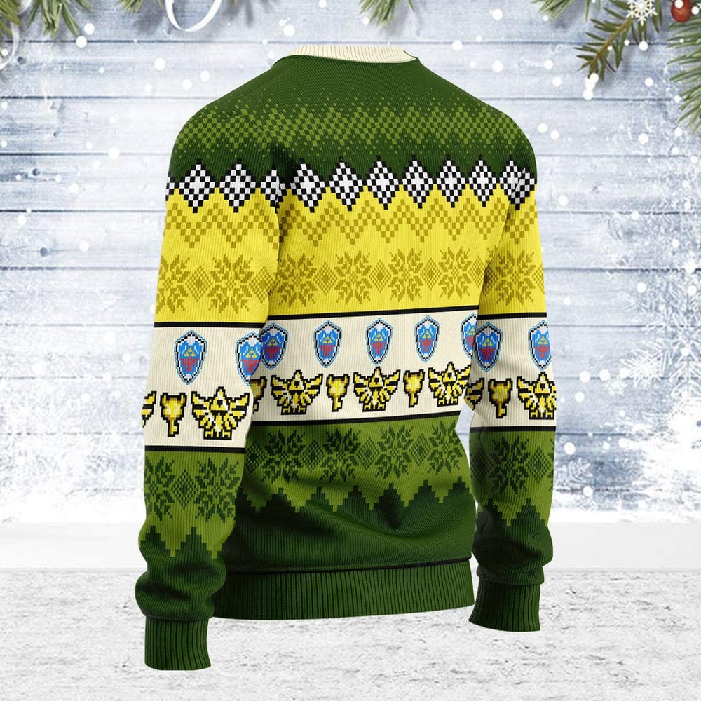 Art From The Wind Waker 02 Zelda Ugly Christmas Sweater