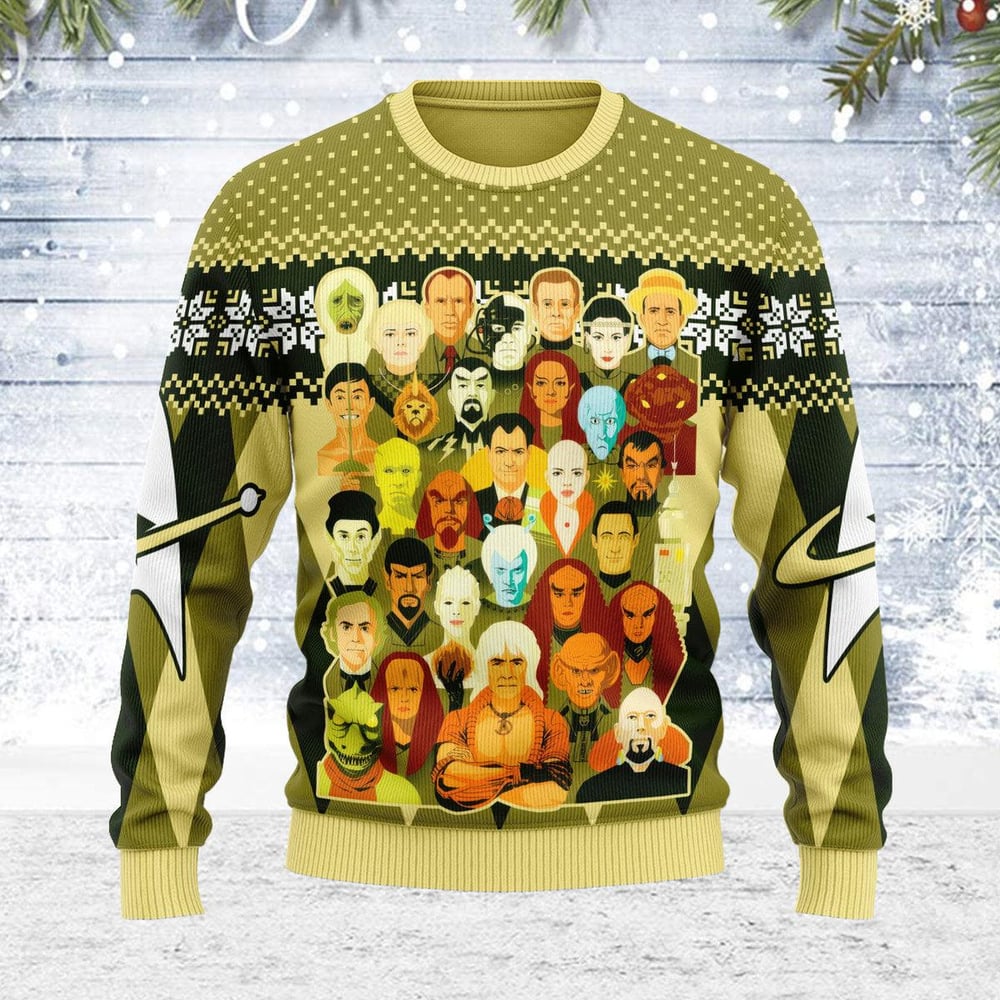 Don’T Believe In No-Win Scenarios Star Trek Ugly Christmas Sweater