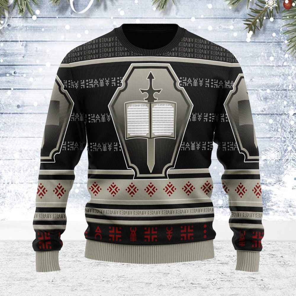 Grey Knights Iconic Ugly Christmas Sweater