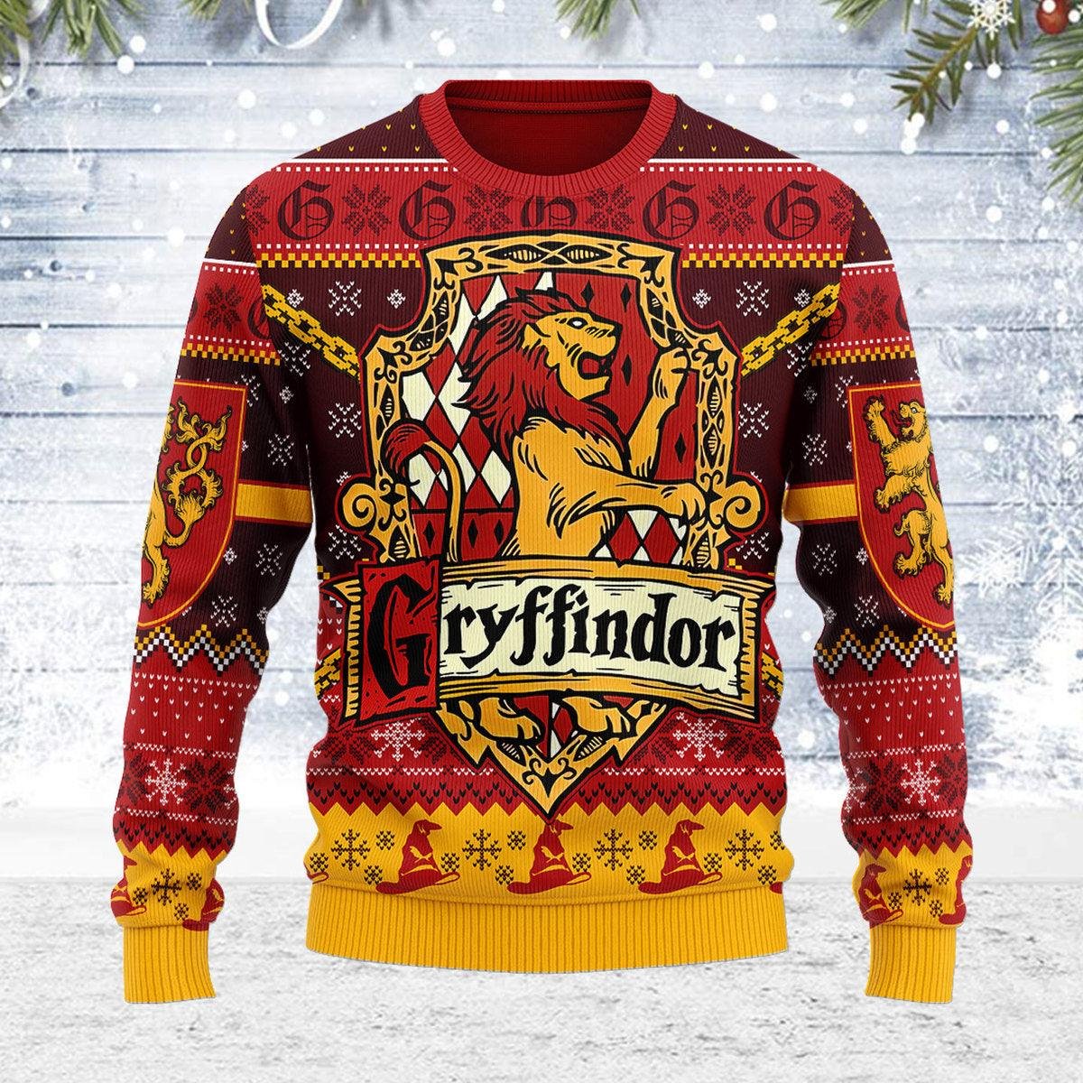 Gryffindor Harry Potter Ugly Christmas Sweater