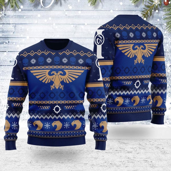 Icy Imperium Knitted Iconic Ugly Christmas Sweater