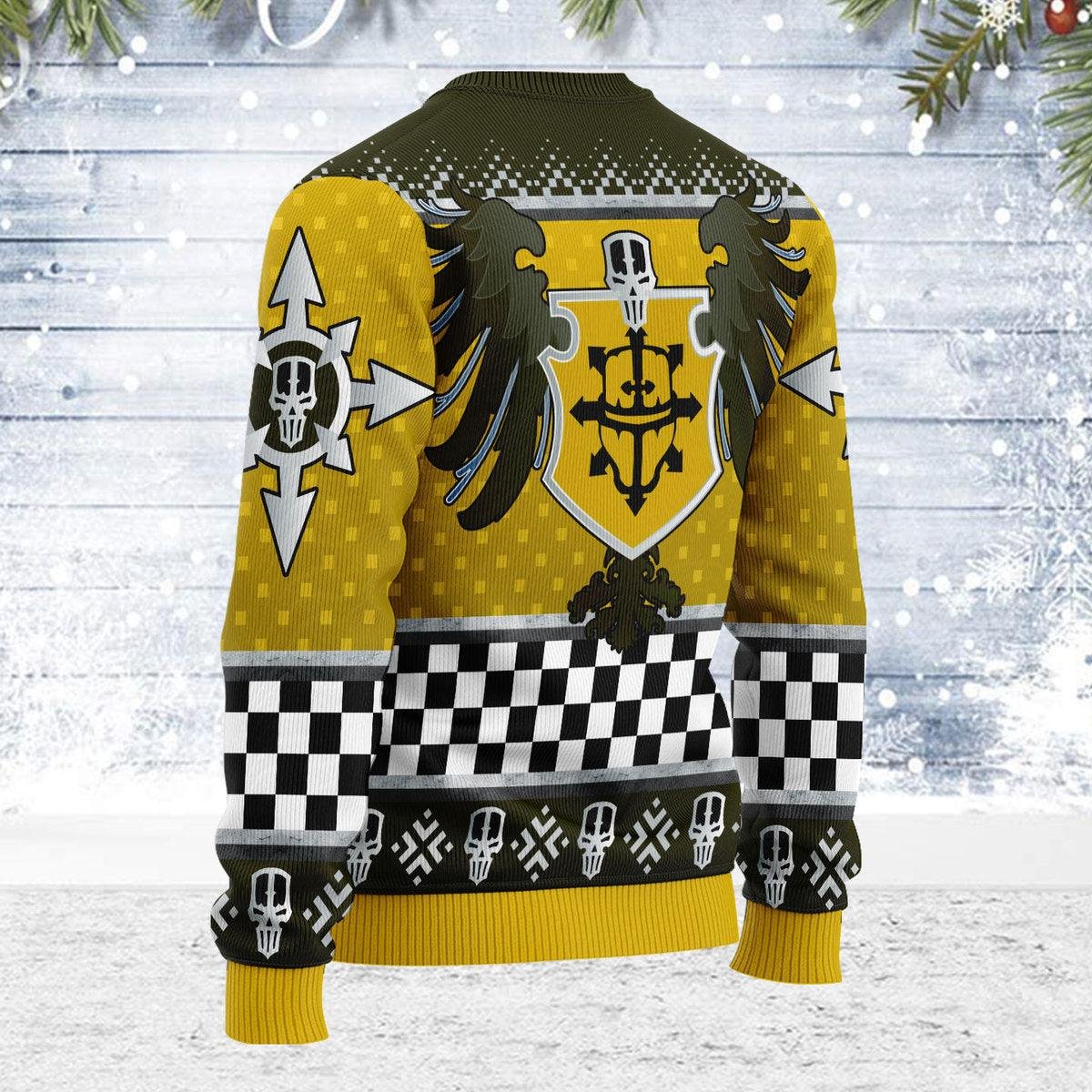 Imperial Knights House Hawkshroud Iconic Ugly Christmas Sweater