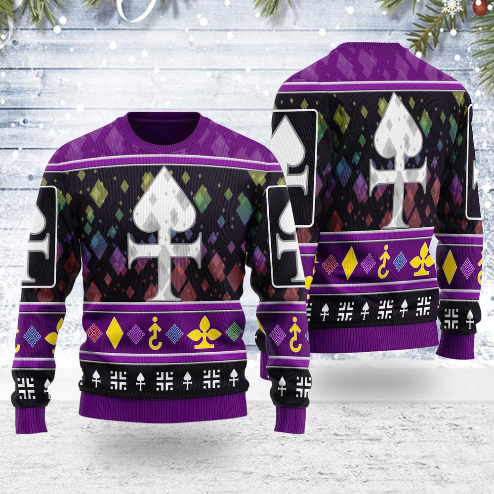 Masque Of The Midnight Sorrow Iconic Ugly Christmas Sweater