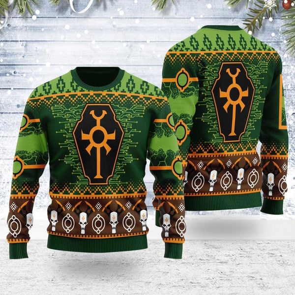 Necron Iconic Ugly Christmas Sweater