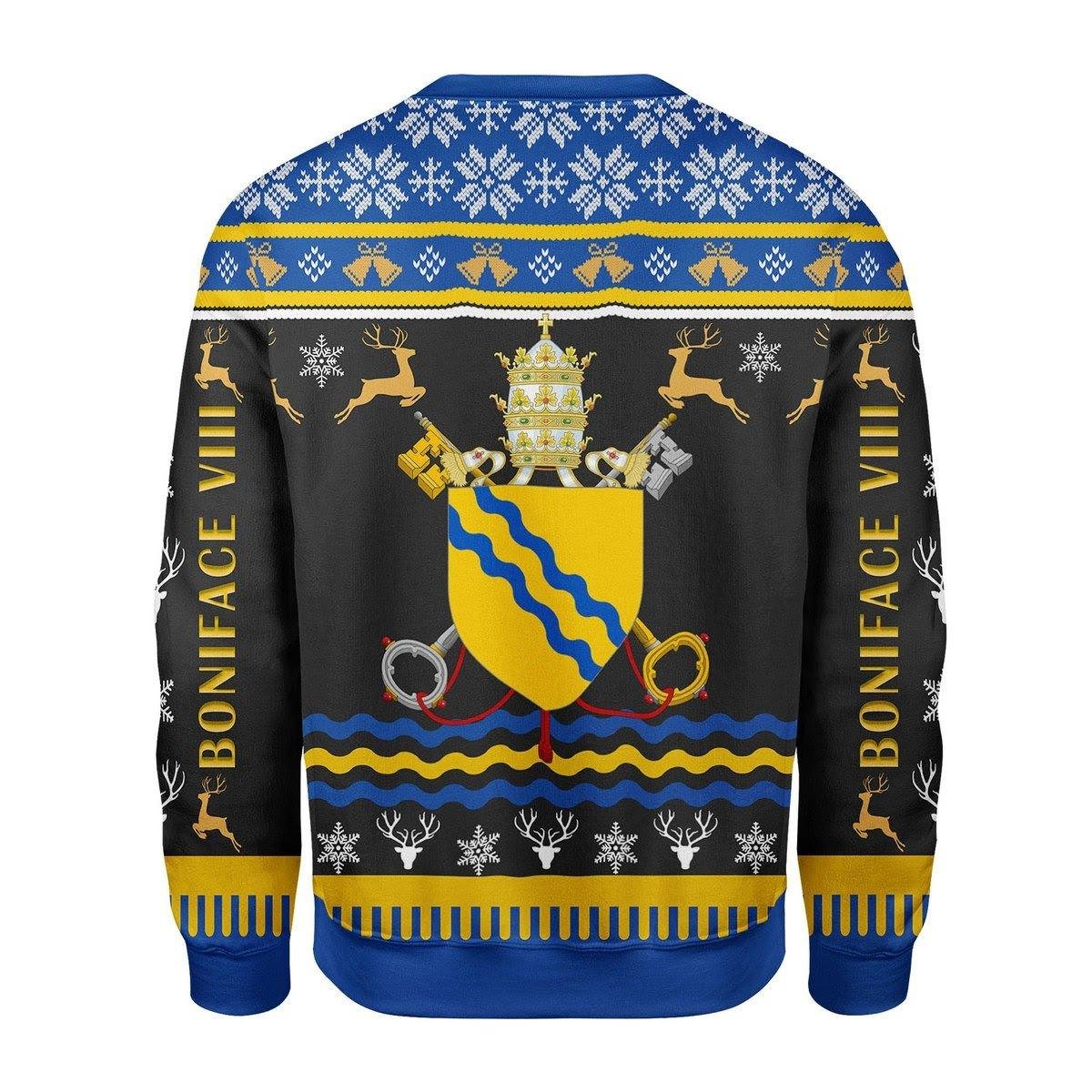 Pope Boniface Viii Coat Of Arms Christmas Sweater