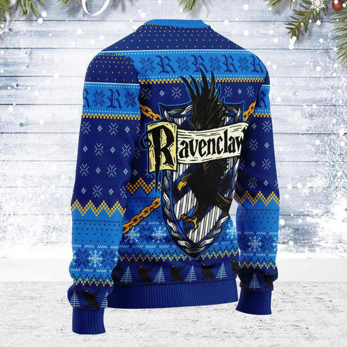 Rockin Ravenclaw Harry Potter Ugly Christmas Sweater