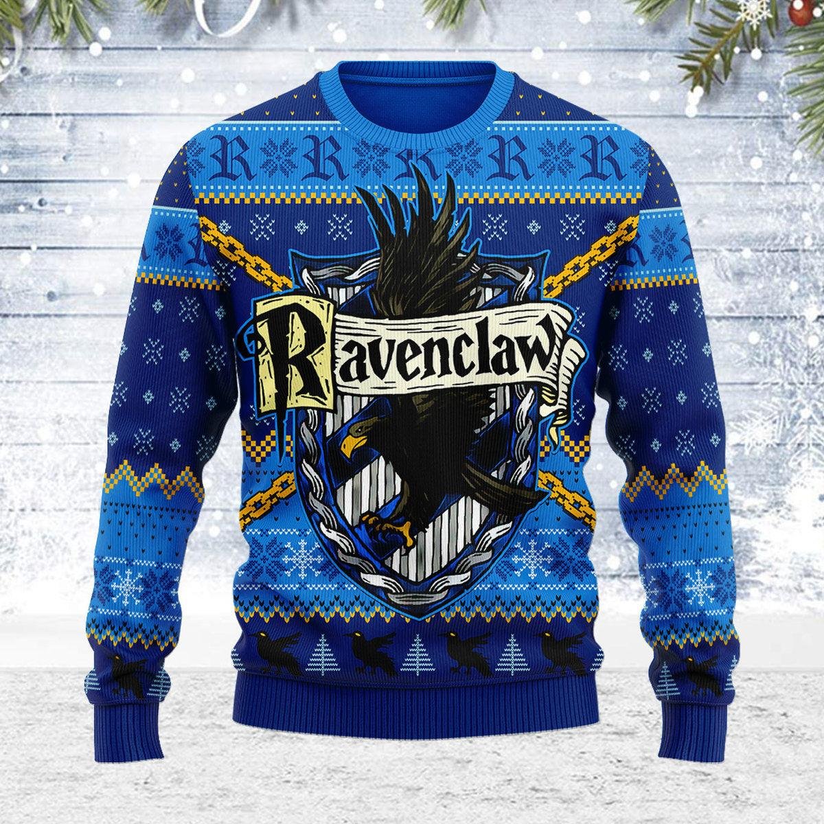 Rockin Ravenclaw Harry Potter Ugly Christmas Sweater