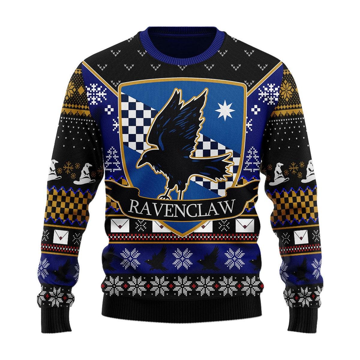 Run Ravenclaw Run Harry Potter Ugly Christmas Sweater