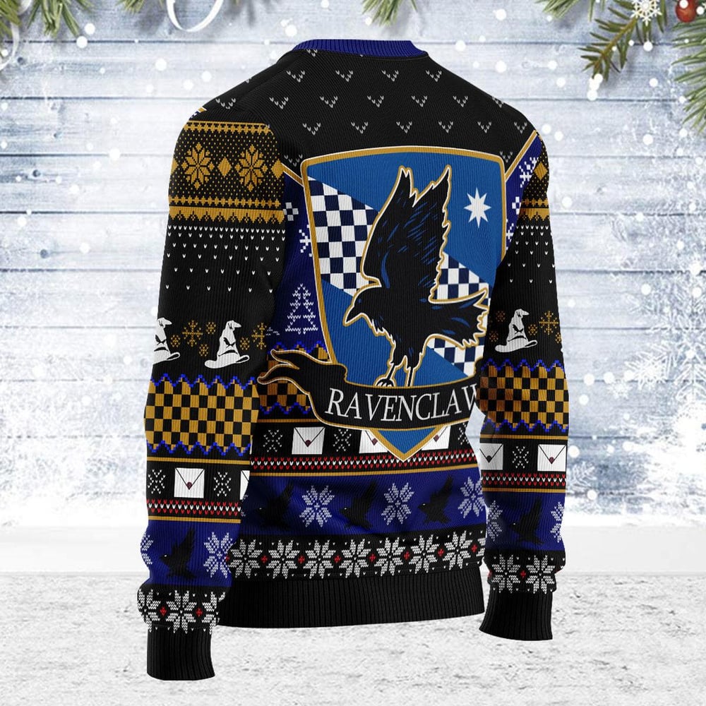 Run Ravenclaw Run Harry Potter Ugly Christmas Sweater