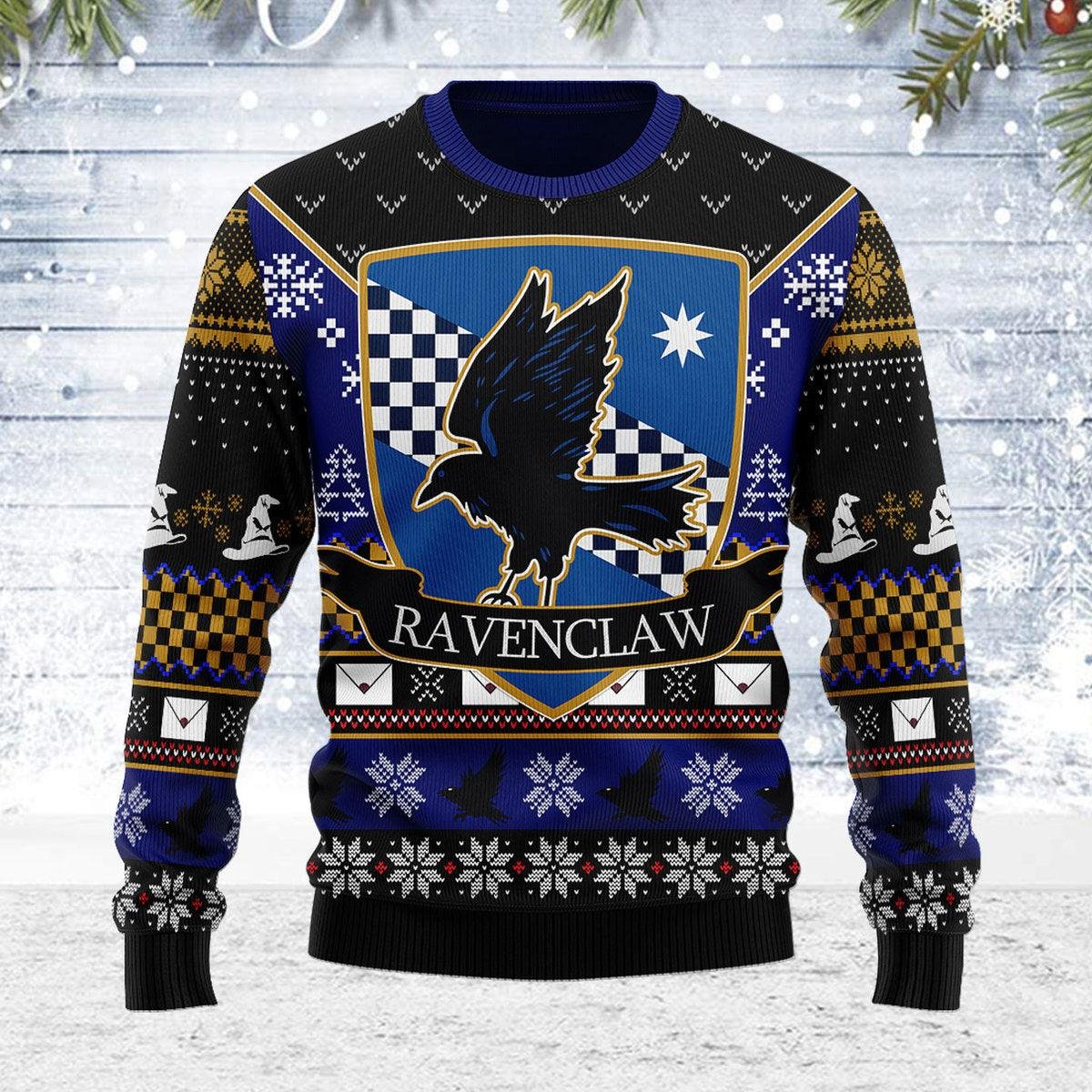 Run Ravenclaw Run Harry Potter Ugly Christmas Sweater