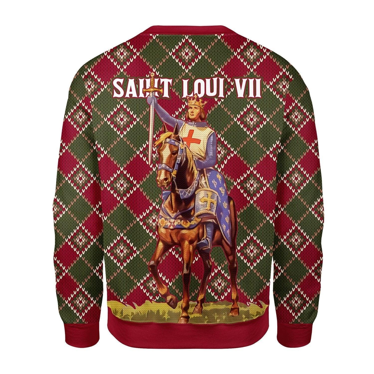 Saint Loui Vii Ugly Christmas Sweater