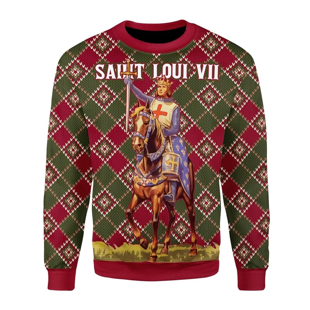 Saint Loui Vii Ugly Christmas Sweater