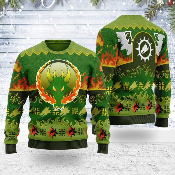 Salamanders Iconic Ugly Christmas Sweater