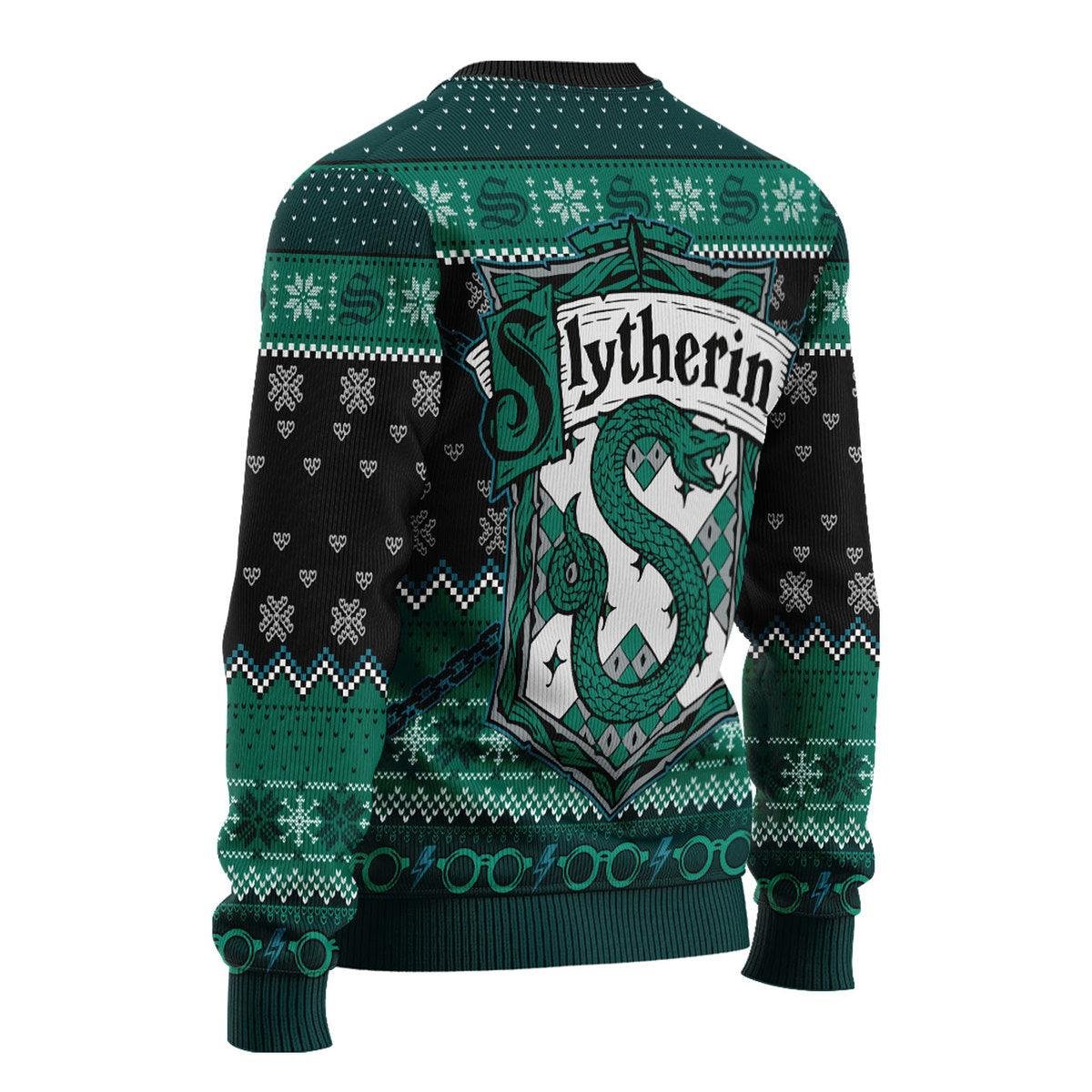 Slytherin Through The Snow Harry Potter Ugly Christmas Sweater