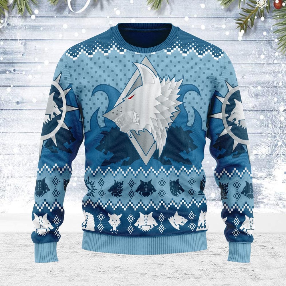 Space Wolves Iconic Ugly Christmas Sweater