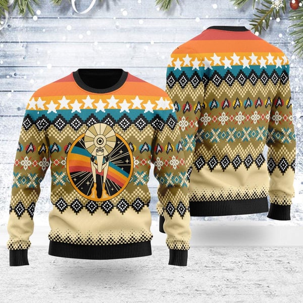 Starfleet Sweater Star Trek Ugly Christmas Sweater