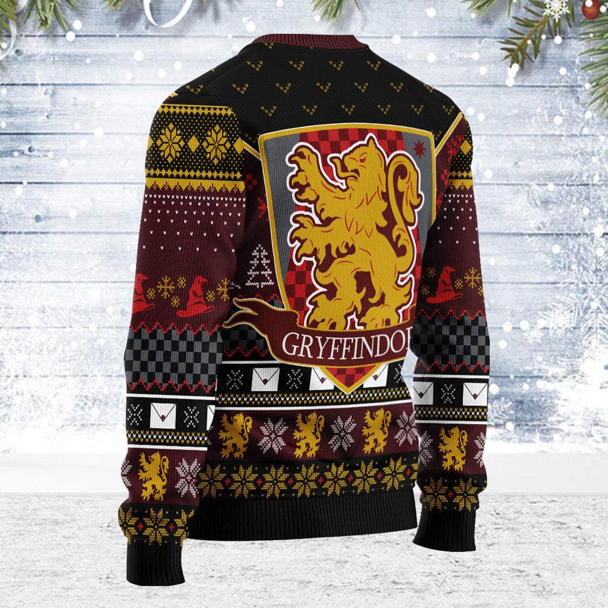 The Gift Of Gryffindor Harry Potter Ugly Christmas Sweater